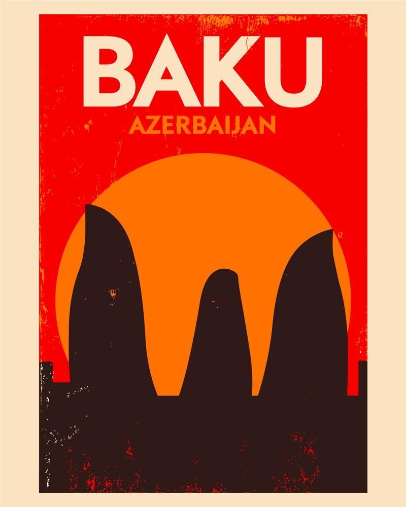 Malen nach Zahlen - Malen nach Zahlen - Retro - Baku
