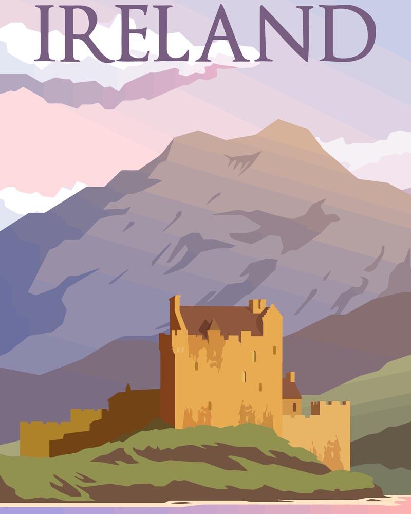 Malen nach Zahlen - Malen nach Zahlen - Travel - Irland