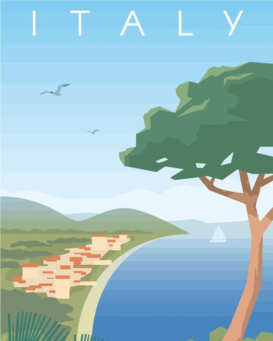 Malen nach Zahlen - Malen nach Zahlen - Travel - Italien