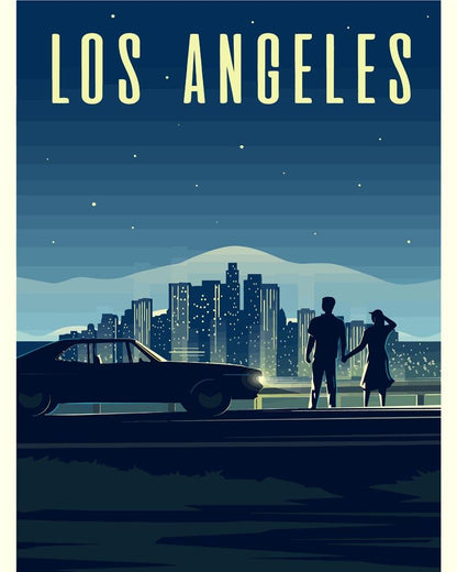 Malen nach Zahlen - Malen nach Zahlen - Travel - Los Angeles