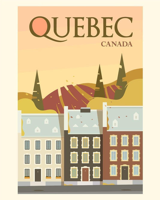 Malen nach Zahlen - Malen nach Zahlen - Travel - Quebec