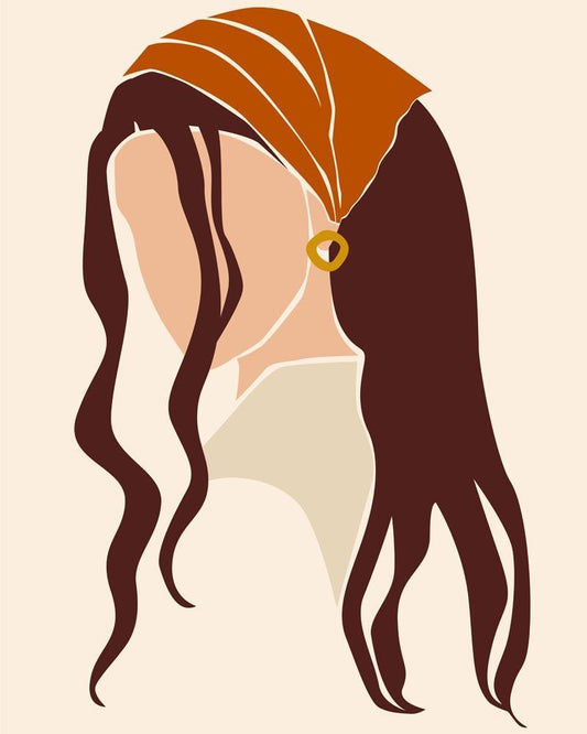 Malen nach Zahlen - Malen nach Zahlen - Lady Boss Portrait - 2