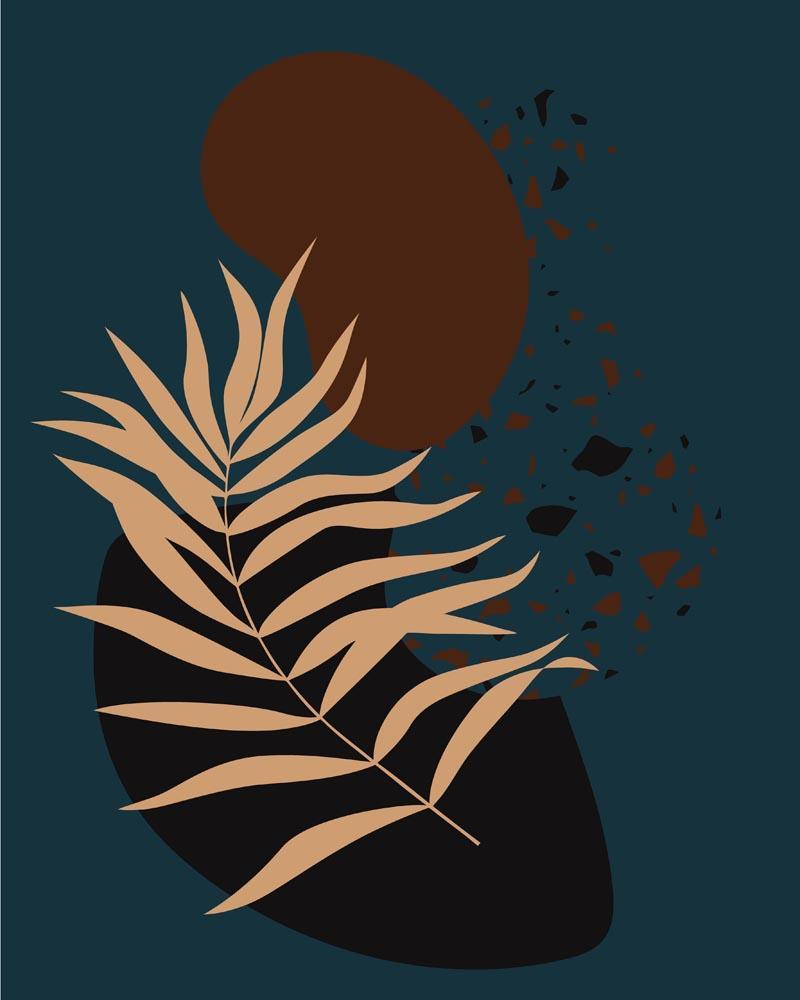 Malen nach Zahlen - Malen nach Zahlen - Abstrakte Illustration 17