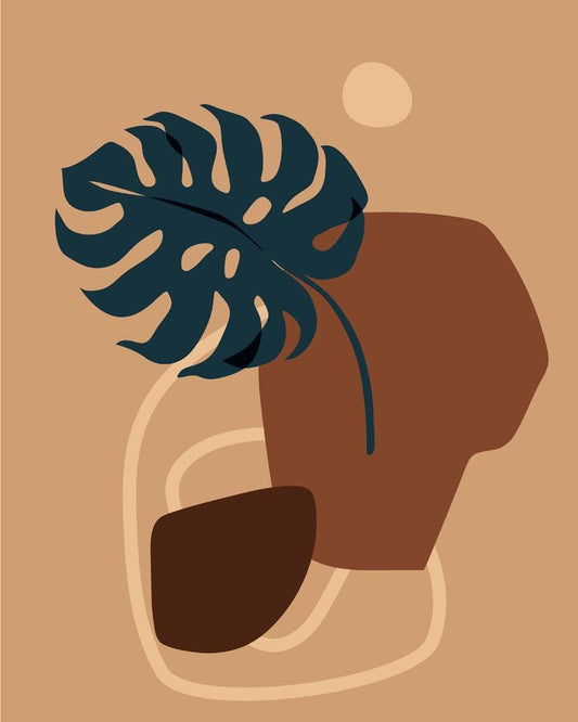 Malen nach Zahlen - Malen nach Zahlen - Abstrakte Illustration 8