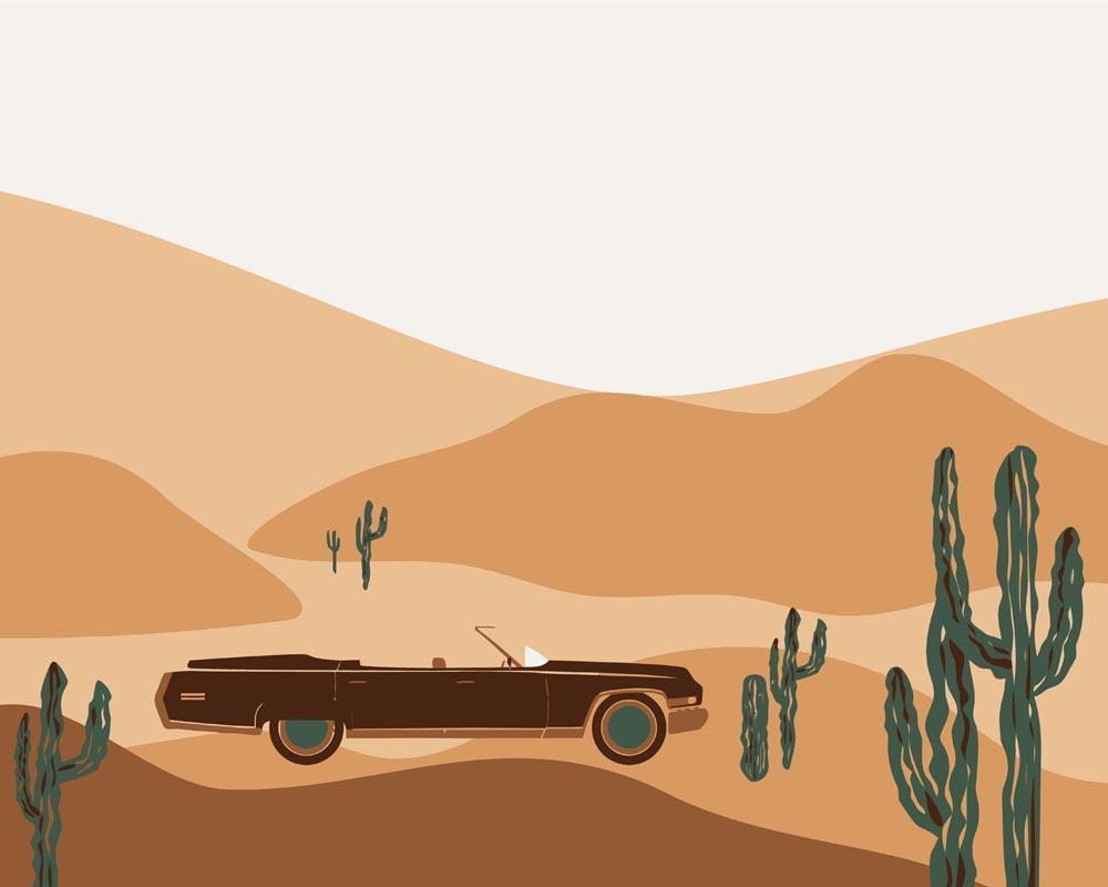 Malen nach Zahlen - Malen nach Zahlen - Landschaft Illustration 26