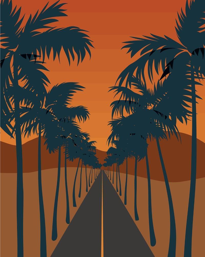 Malen nach Zahlen - Malen nach Zahlen - Landschaft Illustration 9