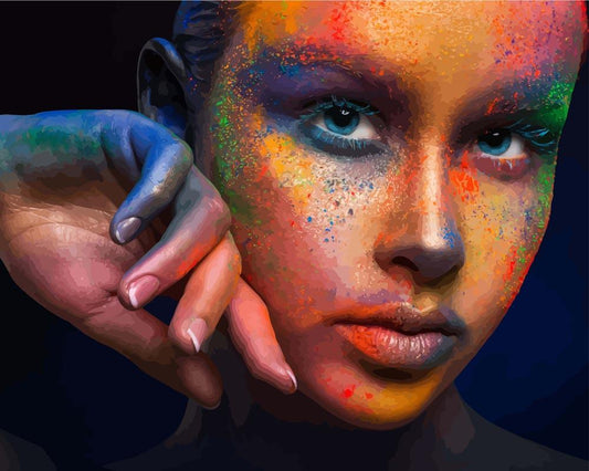 Malen nach Zahlen - Malen nach Zahlen - Kreatives Make Up