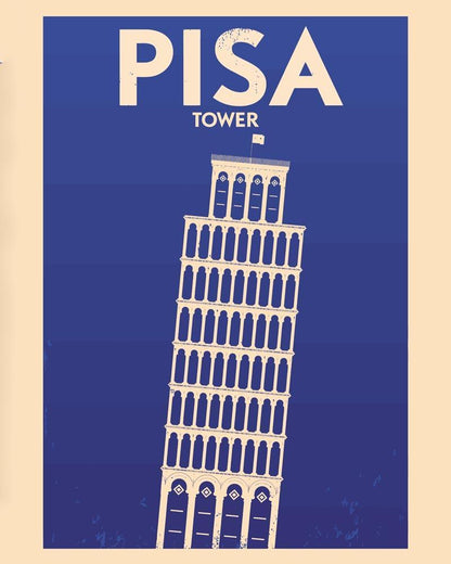 Malen nach Zahlen - Malen nach Zahlen - Retro - Pisa