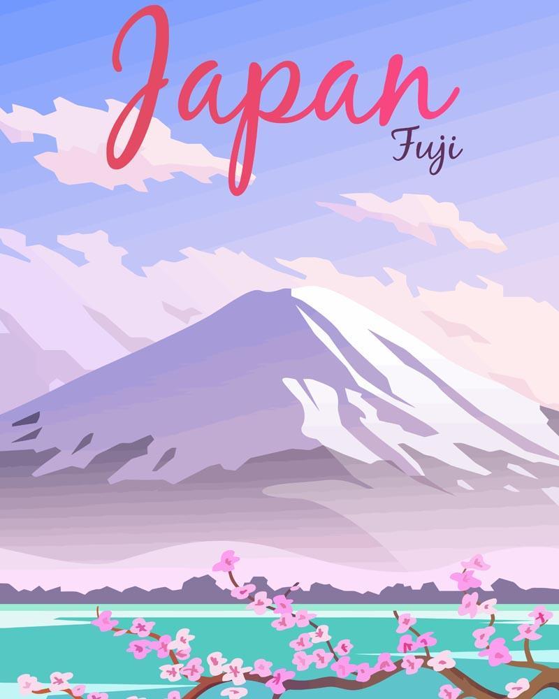 Malen nach Zahlen - Malen nach Zahlen - Travel - Japan