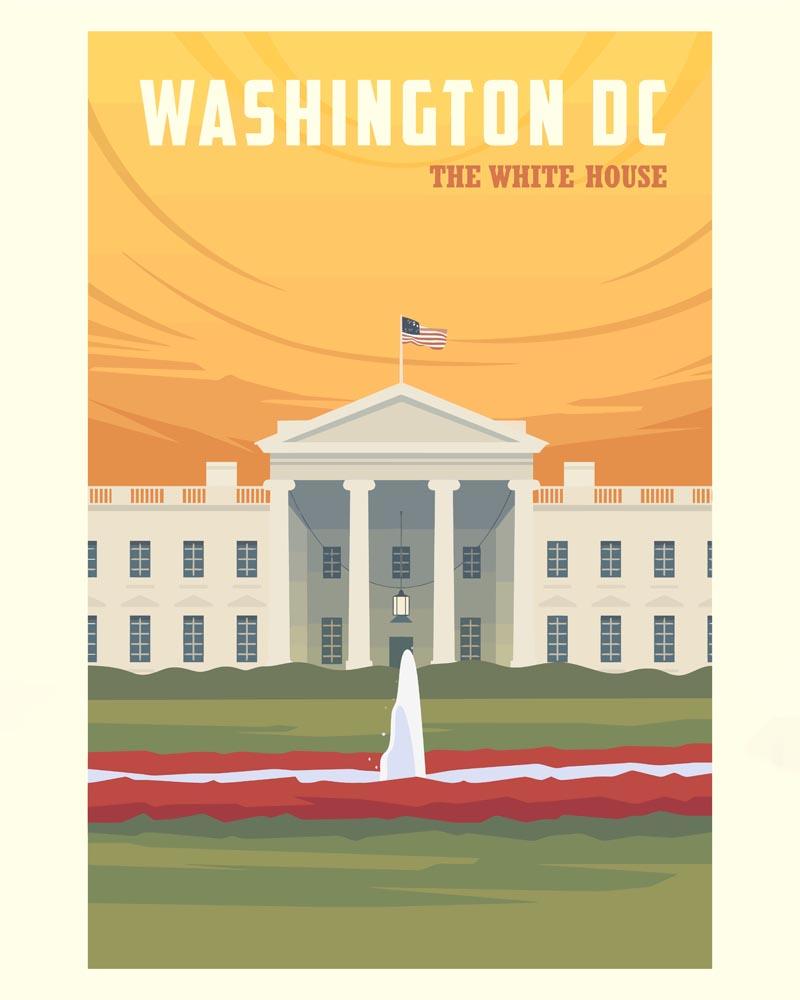 Malen nach Zahlen - Malen nach Zahlen - Travel - Washington