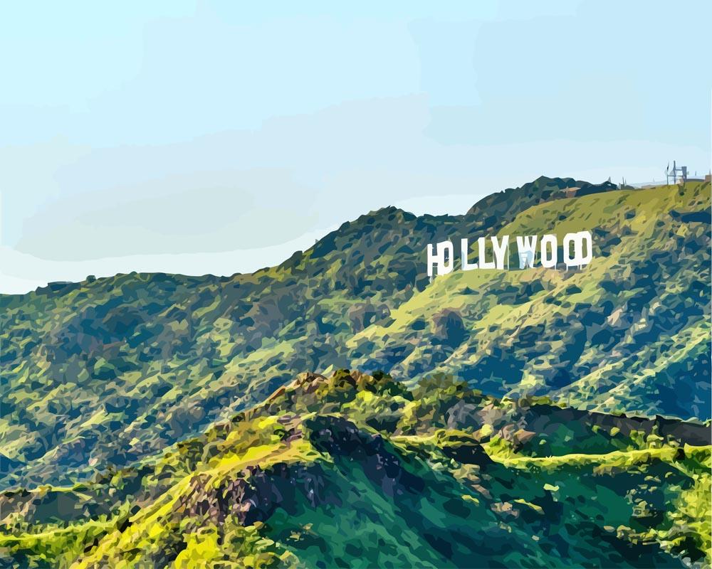 Malen nach Zahlen - Malen nach Zahlen - Hollywood Hills