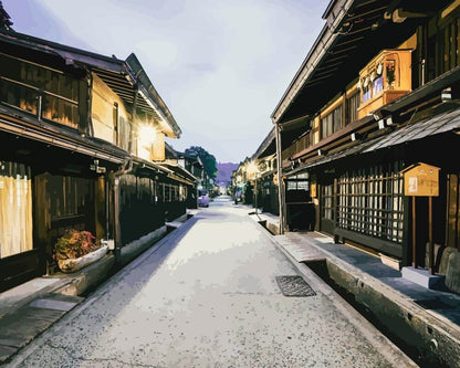 Malen nach Zahlen - Malen nach Zahlen - Japan - Takayama