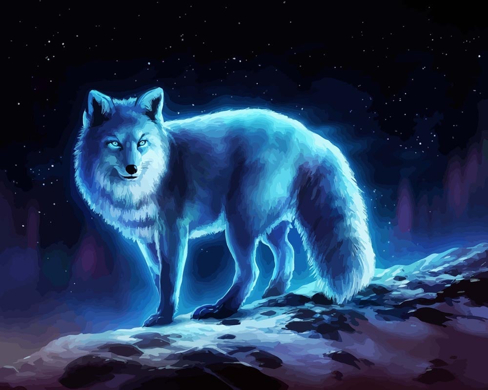 Malen nach Zahlen - Malen nach Zahlen - Wanderer - by jojoesart