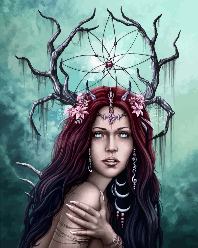 Malen nach Zahlen - Malen nach Zahlen - Dreamcatcher - by Sarah Richter