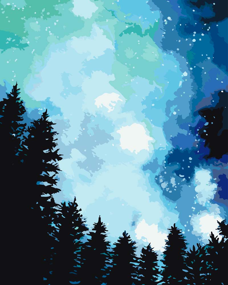 Malen nach Zahlen - Malen nach Zahlen - Der Himmel auf Erden - by Tiny Tami