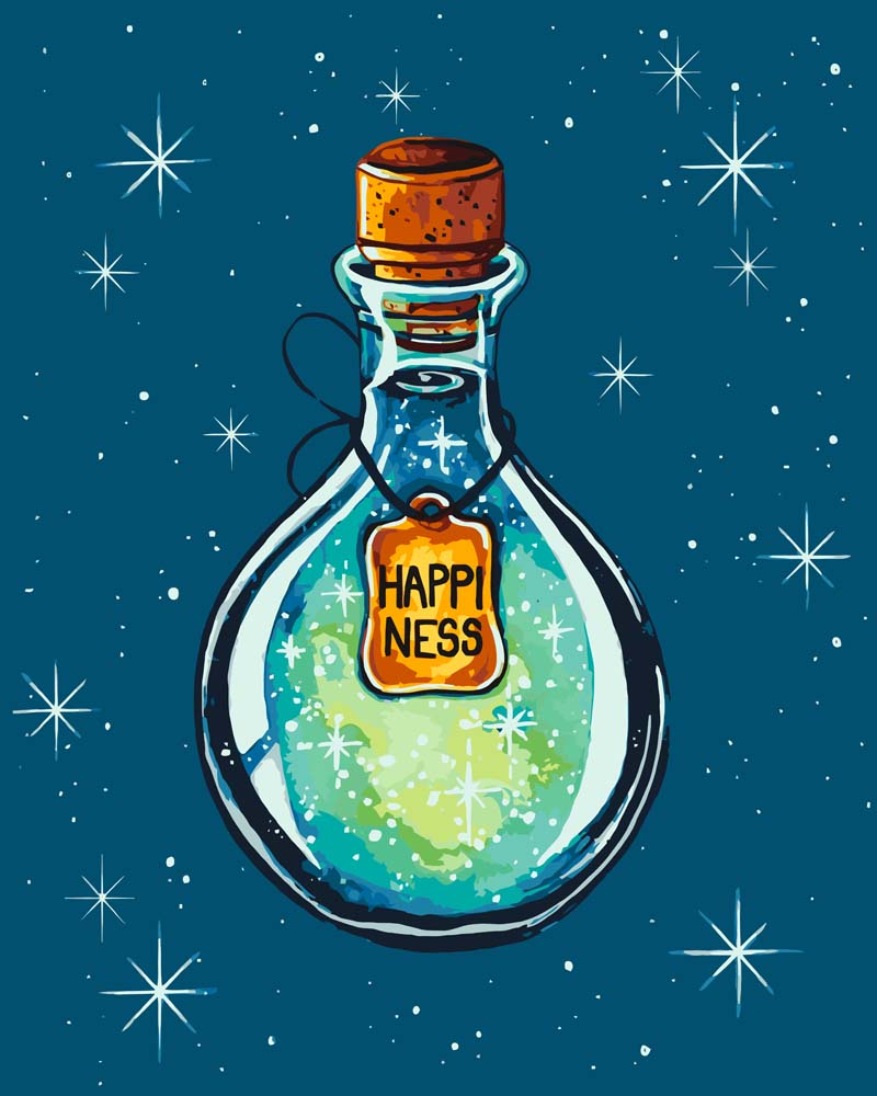 Malen nach Zahlen - Malen nach Zahlen - Happiness Potion - by Farbheldin