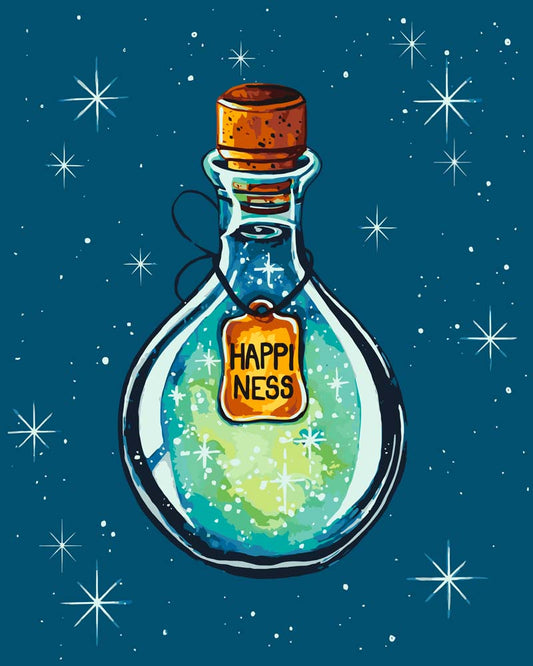 Malen nach Zahlen - Malen nach Zahlen - Happiness Potion - by Farbheldin