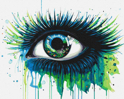 Malen nach Zahlen - Malen nach Zahlen - the peacock - by Pixie Cold