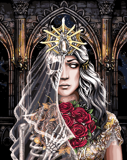 Malen nach Zahlen - Malen nach Zahlen - The Bride - by Sarah Richter