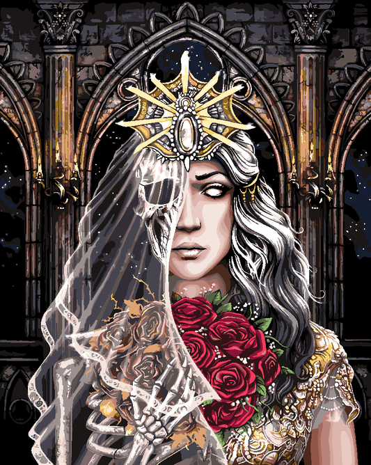 Malen nach Zahlen - Malen nach Zahlen - The Bride - by Sarah Richter
