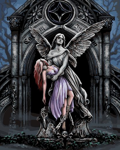 Malen nach Zahlen - Malen nach Zahlen - The eternal fight - by Sarah Richter