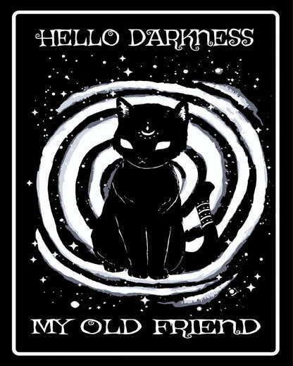 Malen nach Zahlen - Malen nach Zahlen - Hello Darkness my old friend - by Tiny Tami